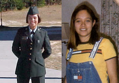 Pfc Amanda Gonzales was strangled in her barracks on an Army base in Germany in 2001. Her killer was just convicted. U.S. Army photos.