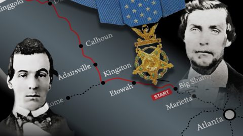 2 Civil War soldiers receive Medal of Honor for ‘Great Locomotive Chase’